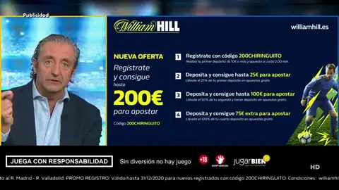 Josep te trae la mejor oferta de registro para que apuestes con William Hill Josep te trae la mejor oferta de registro para que apuestes con William Hill