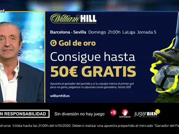 Josep te trae la mejor oferta de registro para que apuestes con William Hill Josep te trae la mejor oferta de registro para que apuestes con William Hill