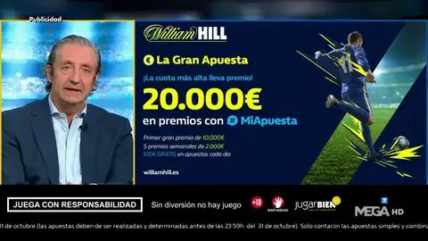 Josep te trae la mejor oferta de registro para que apuestes con William Hill Josep te trae la mejor oferta de registro para que apuestes con William Hill