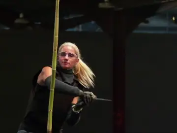 Una maratoniana de 41 años prueba suerte en 'Forjado a fuego: cuchillo o muerte' Una maratoniana de 41 años prueba suerte en 'Forjado a fuego: cuchillo o muerte'