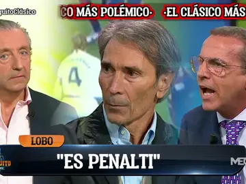 Lobo Carrasco: "Es penalti de Lenglet a Ramos" Lobo Carrasco: "Es penalti de Lenglet a Ramos"