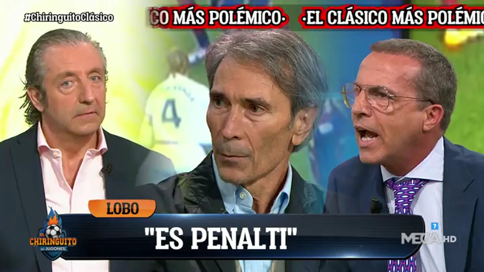 Lobo Carrasco: "Es penalti de Lenglet a Ramos"