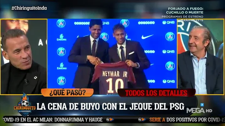 Paco Buyo: "CENÉ con el JEQUE del PSG en un MCDONALD´S" Paco Buyo: "CENÉ con el JEQUE del PSG en un MCDONALD´S"