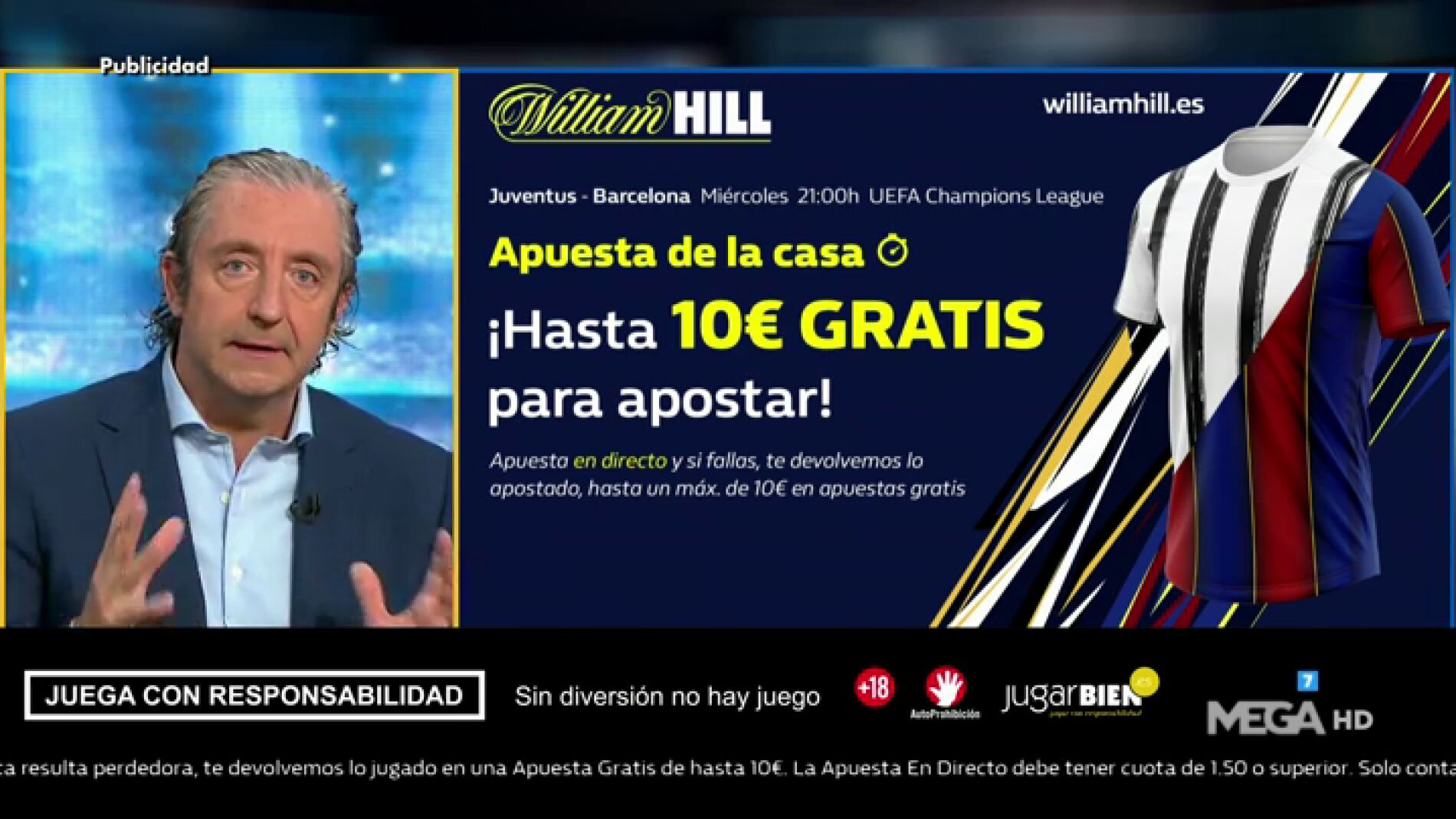 Josep te trae la mejor oferta de registro para que apuestes con William Hill