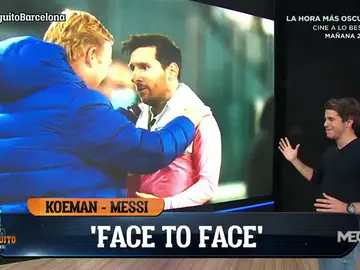 KOEMAN Y MESSI, UNIDOS KOEMAN Y MESSI, UNIDOS