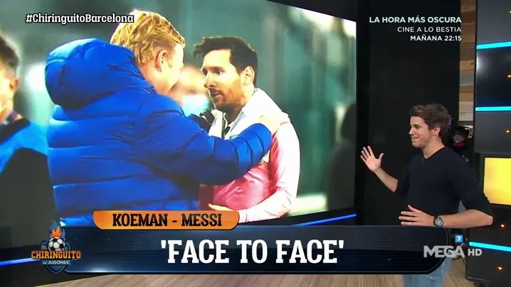 KOEMAN Y MESSI, UNIDOS