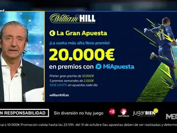 Josep te trae la mejor oferta de registro para que apuestes con William Hill Josep te trae la mejor oferta de registro para que apuestes con William Hill
