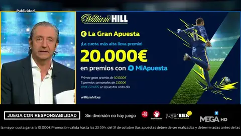 Josep te trae la mejor oferta de registro para que apuestes con William Hill Josep te trae la mejor oferta de registro para que apuestes con William Hill