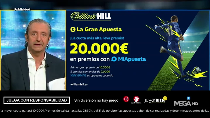 Josep te trae la mejor oferta de registro para que apuestes con William Hill Josep te trae la mejor oferta de registro para que apuestes con William Hill