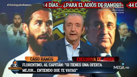 Florentino, a Ramos: "Si llega una oferta mejor, vete" Florentino, a Ramos: "Si llega una oferta mejor, vete"