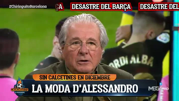 Jorge D'Alessandro: "El BAR&Ccedil;A hizo el RID&Iacute;CULO" 