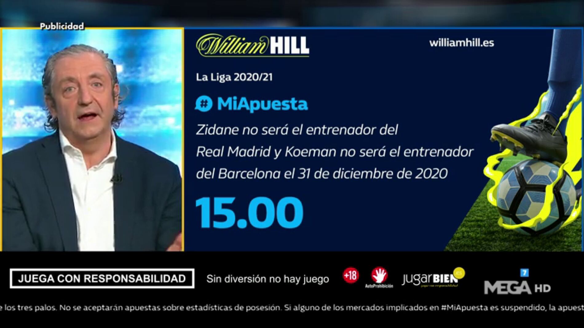 Josep te trae la mejor oferta de registro para que apuestes con William Hill