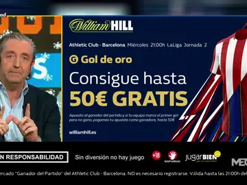 Josep te trae la mejor oferta de registro para que apuestes con William Hill Josep te trae la mejor oferta de registro para que apuestes con William Hill