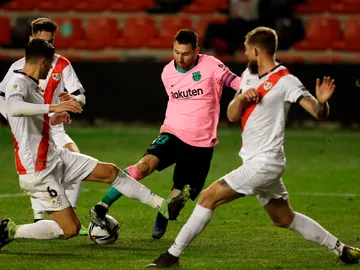 Leo Messi, ante el Rayo Leo Messi, ante el Rayo