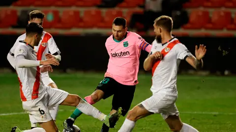Leo Messi, ante el Rayo Leo Messi, ante el Rayo