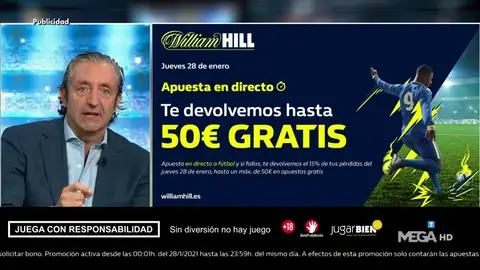 Josep te trae la mejor oferta de registro para que apuestes con William Hill Josep te trae la mejor oferta de registro para que apuestes con William Hill