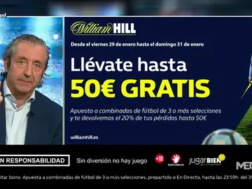 Josep te trae la mejor oferta de registro para que apuestes con William Hill Josep te trae la mejor oferta de registro para que apuestes con William Hill