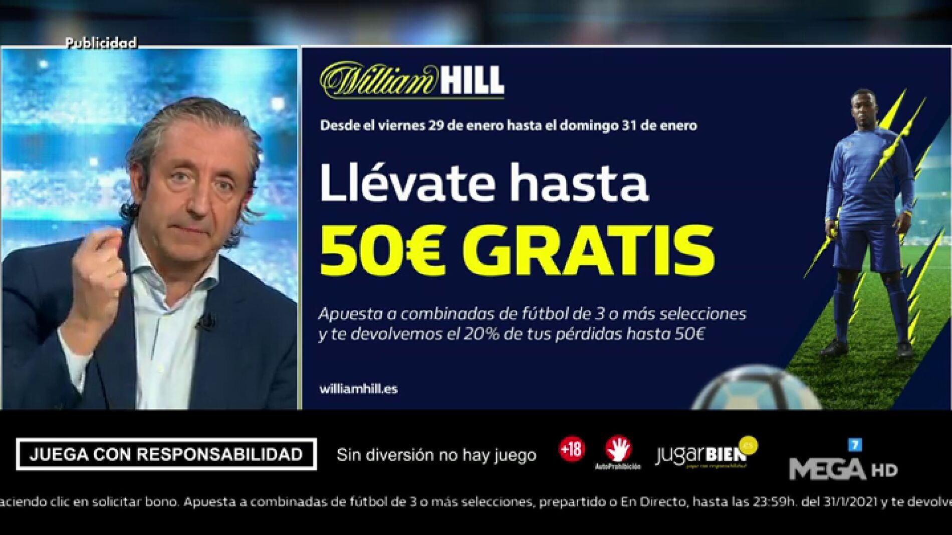 Josep te trae la mejor oferta de registro para que apuestes con William Hill