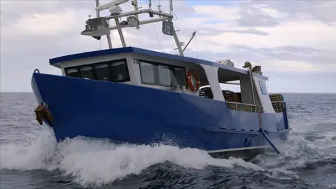 Nuevo barco en Cazadores de langostas Cazadores de langostas