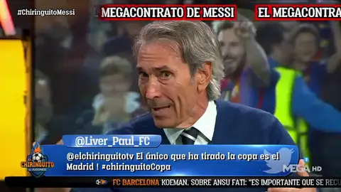 Lobo Carrasco: "El Real Madrid me tenía fichado" Lobo Carrasco: "El Real Madrid me tenía fichado"