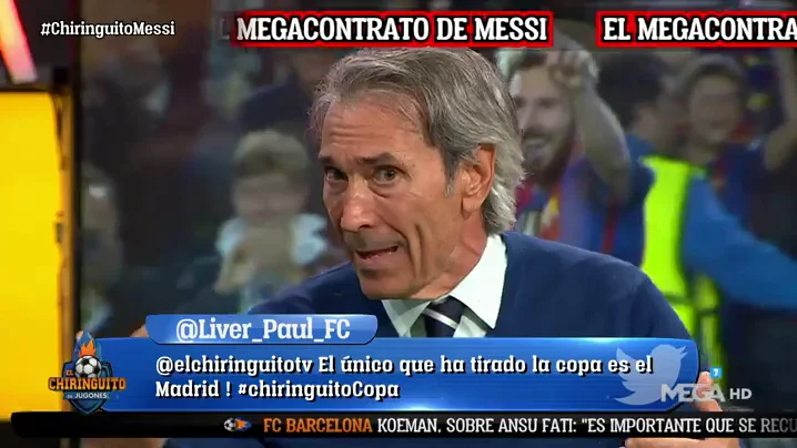 Lobo Carrasco: "El Real Madrid me tenía fichado" Lobo Carrasco: "El Real Madrid me tenía fichado"