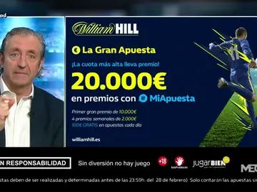 Josep te trae la mejor oferta de registro para que apuestes con William Hill Josep te trae la mejor oferta de registro para que apuestes con William Hill