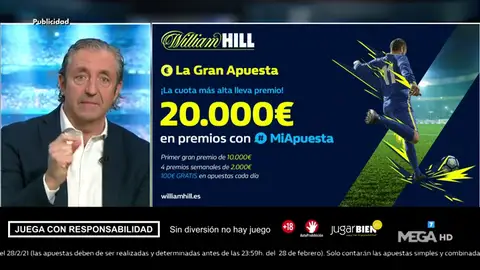 Josep te trae la mejor oferta de registro para que apuestes con William Hill Josep te trae la mejor oferta de registro para que apuestes con William Hill