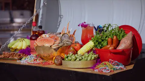 Cocina de Nueva Orleans Maestros de la parrilla