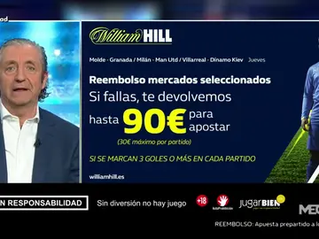 Josep te trae la mejor oferta de registro para que apuestes con William Hill Josep te trae la mejor oferta de registro para que apuestes con William Hill