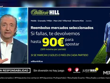 Josep te trae la mejor oferta de registro para que apuestes con William Hill Josep te trae la mejor oferta de registro para que apuestes con William Hill