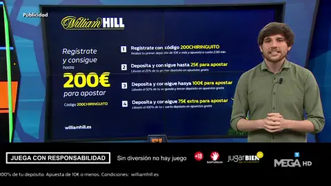 Richi Burgos te trae la mejor oferta de registro para que apuestes con William Hill Richi Burgos te trae la mejor oferta de registro para que apuestes con William Hill
