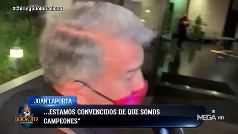 LAPORTA: "SI GANAMOS LOS CUATRO PARTIDOS, SOMOS CAMPEONES" LAPORTA: "SI GANAMOS LOS CUATRO PARTIDOS, SOMOS CAMPEONES"