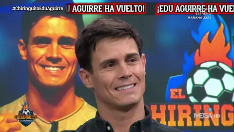EDU AGUIRRE: "ES UN DÍA ESPECIAL, ESTOY MUY FELIZ" EDU AGUIRRE: "ES UN DÍA ESPECIAL, ESTOY MUY FELIZ"