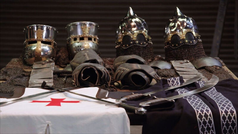 Templarios frente a sarracenos en Knight fight