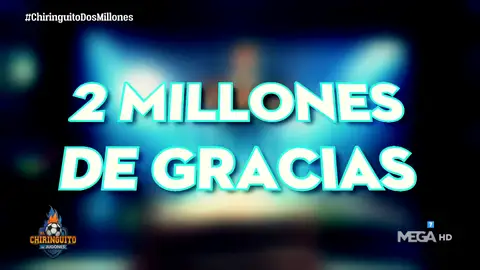 ¡YA SOMOS DOS MILLONES EN TWITTER! ¡YA SOMOS DOS MILLONES EN TWITTER!