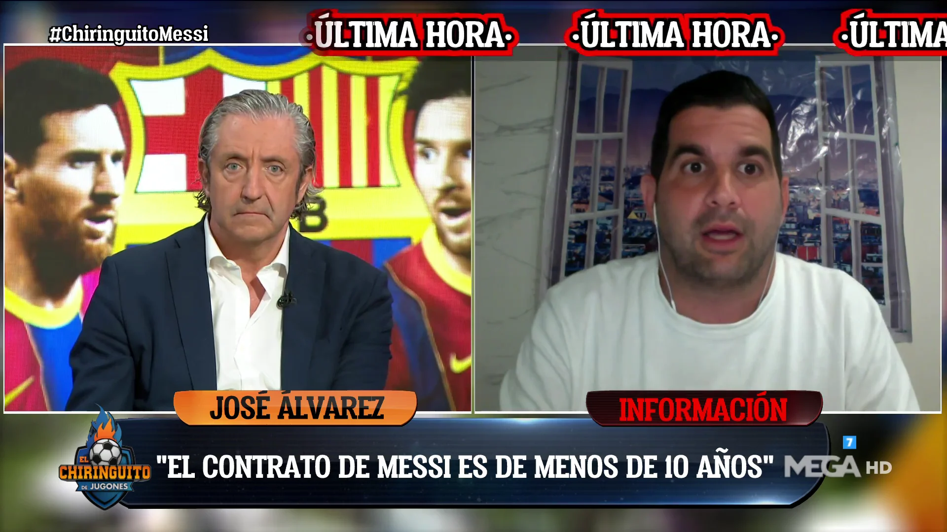 "EL CONTRATO DE MESSI NO SERÁ DE 10 AÑOS" "EL CONTRATO DE MESSI NO SERÁ DE 10 AÑOS"