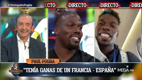 PAUL POGBA EN EXCLUSIVA EN EL CHIRINGUITO PAUL POGBA EN EXCLUSIVA EN EL CHIRINGUITO