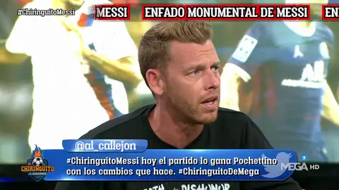 "MESSI ES EL MEJOR DE LA HISTORIA, PERO SI NO ESTÁ BIEN, TENDRÉ QUE PODERLE CAMBIAR" "MESSI ES EL MEJOR DE LA HISTORIA, PERO SI NO ESTÁ BIEN, TENDRÉ QUE PODERLE CAMBIAR"