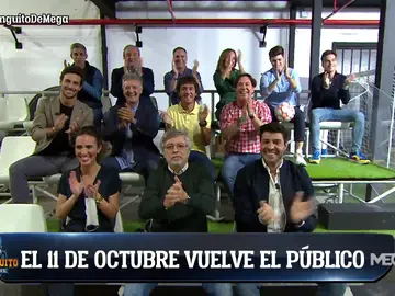 ¡VUELVE EL PÚBLICO AL PLATÓ DE EL CHIRINGUITO! ¡VUELVE EL PÚBLICO AL PLATÓ DE EL CHIRINGUITO!