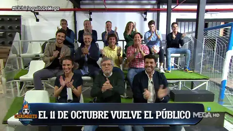 ¡VUELVE EL PÚBLICO AL PLATÓ DE EL CHIRINGUITO! ¡VUELVE EL PÚBLICO AL PLATÓ DE EL CHIRINGUITO!