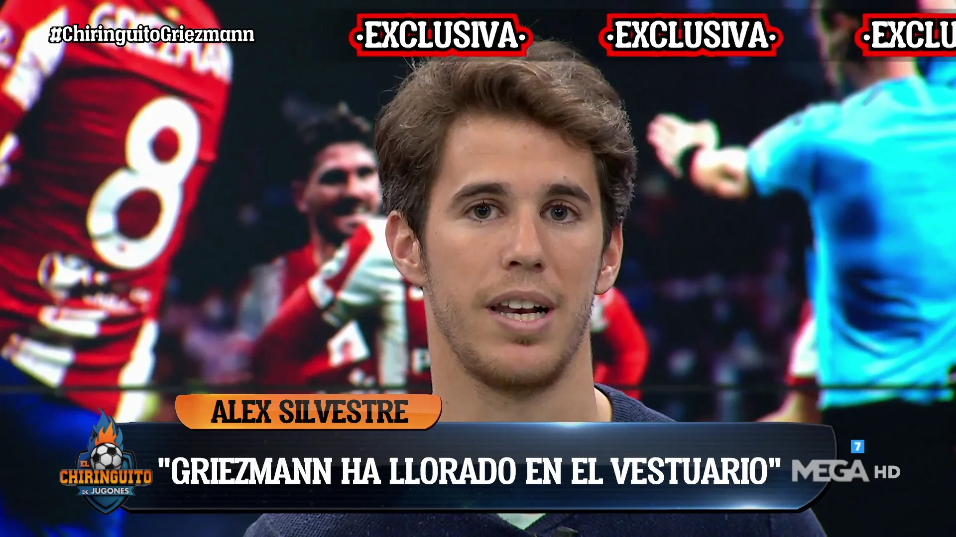 "GRIEZMANN HA ROTO A LLORAR EN EL VESTUARIO TRAS LA EXPULSI&Oacute;N PORQUE SE SIENTE CULPABLE DE LA DERROTA DEL ATLETI"