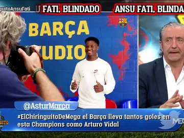 "NO ME CUADRA LA PRISA DE MENDES POR QUE ANSU RENOVARA CON EL BARÇA" "NO ME CUADRA LA PRISA DE MENDES POR QUE ANSU RENOVARA CON EL BARÇA"