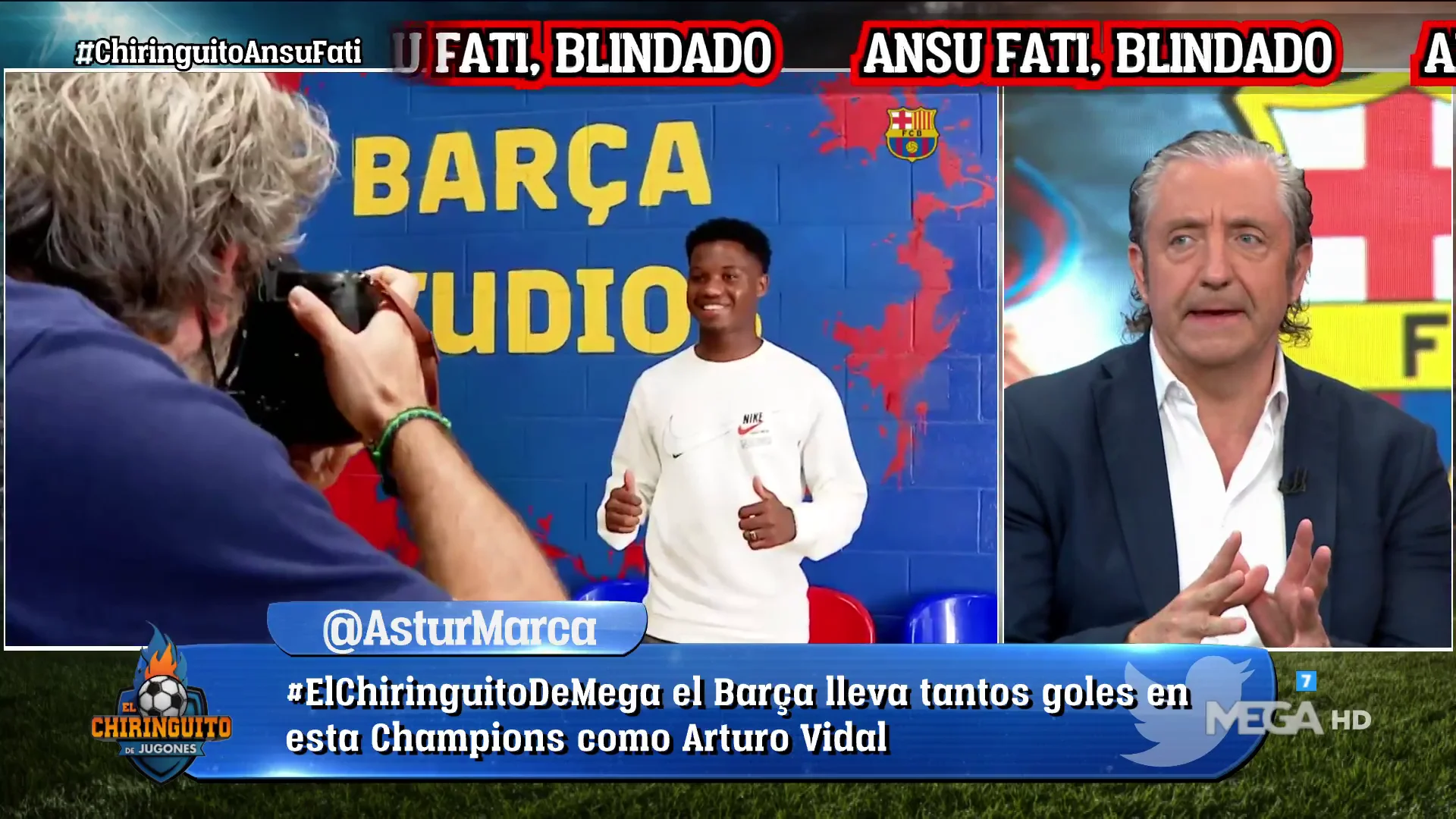"NO ME CUADRA LA PRISA DE MENDES POR QUE ANSU RENOVARA CON EL BARÇA" "NO ME CUADRA LA PRISA DE MENDES POR QUE ANSU RENOVARA CON EL BARÇA"