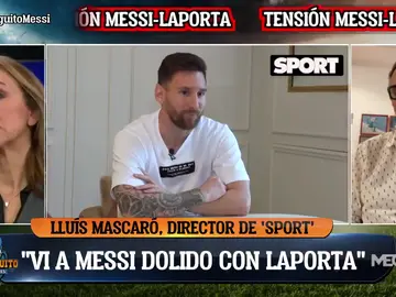 "MESSI TENÍA GANAS DE EXPLICARSE" "MESSI TENÍA GANAS DE EXPLICARSE"