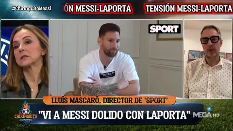 "MESSI TENÍA GANAS DE EXPLICARSE" "MESSI TENÍA GANAS DE EXPLICARSE"