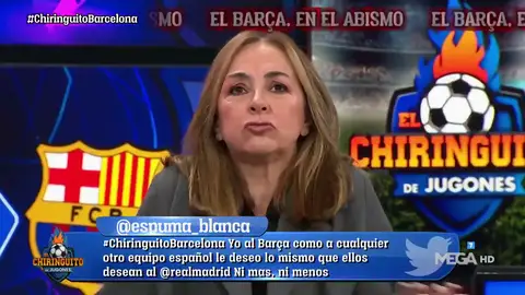 "EL BARÇA ES UN CLUB GRANDE Y TIENE QUE IR A POR TODAS. NO NOS VALE LA MEDIOCRIDAD" "EL BARÇA ES UN CLUB GRANDE Y TIENE QUE IR A POR TODAS. NO NOS VALE LA MEDIOCRIDAD"