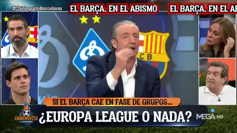 "EL EQUIPO QUE TIENE EL BARÇA NO ES EL BARÇA QUE YO HE CONOCIDO" "EL EQUIPO QUE TIENE EL BARÇA NO ES EL BARÇA QUE YO HE CONOCIDO"
