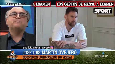 "MESSI TIENE UNA MICROEXPRESIÓN DE IRA AL DECIR QUE LE DOLIERON LAS PALABRAS DE LAPORTA" "MESSI TIENE UNA MICROEXPRESIÓN DE IRA AL DECIR QUE LE DOLIERON LAS PALABRAS DE LAPORTA"