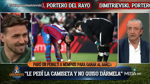 "Antes de parar el penalti a Memphis le pedí su camiseta" "Antes de parar el penalti a Memphis le pedí su camiseta"