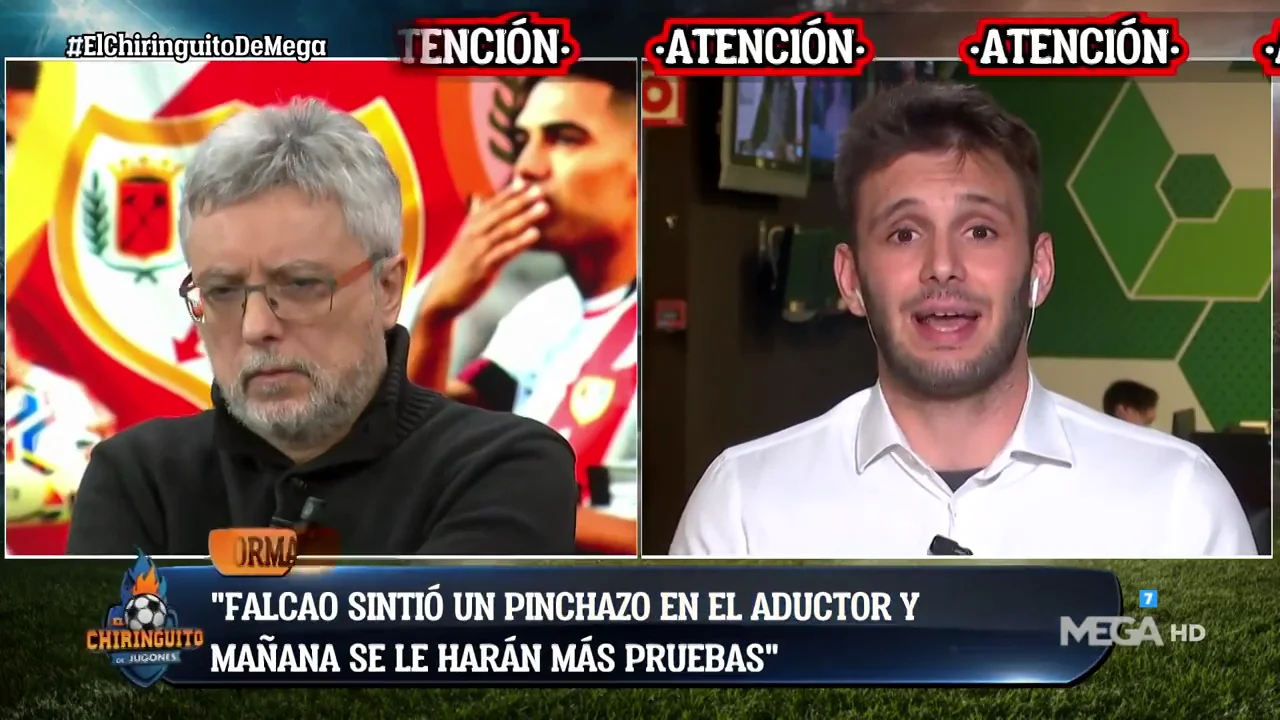 "Falcao va a renovar con el rayo un a&ntilde;o m&aacute;s"